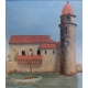 Tableau "Collioure" signé Loic FRANCFORT