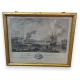 Gravure "Le port de Nantes" par OZANNE