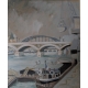 Aquarelle "La Seine à Paris" signé APPIA