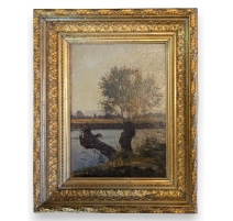 Tableau "Bord de rivière"