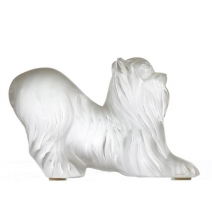 Sculpture en verre "Chien" Signé LALIQUE