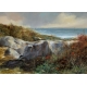 Tableau "October Shore" signé MACNEILL