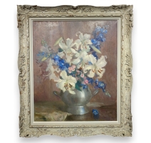 Tableau "Amaryllis Lillies" signé PEARSON