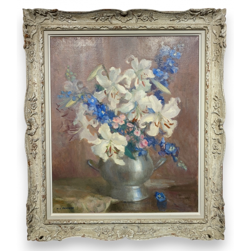 Tableau "Amaryllis Lillies" signé PEARSON