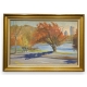 Tableau "Tree in october" signé A. McGHEE