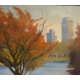 Tableau "Tree in october" signé A. McGHEE