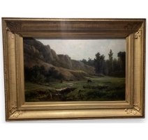 Tableau "Paysage" signé BEERNAERT