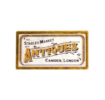 Panneau publicitaire Antiques