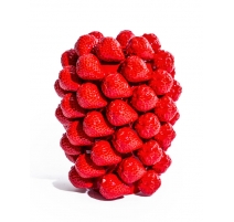 Vase "Fraises" en céramique