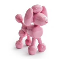 Caniche stylisé rose