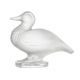 Canard en verre signée Lalique France