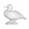 Canard en verre signée Lalique France