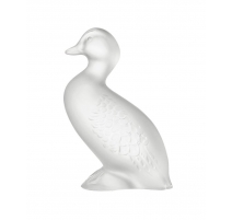 Canard en verre signée Lalique France