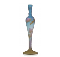 Vase en verre multicouche signé Croismare