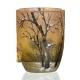 Vase miniature "Neige" signé DAUM Nancy