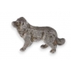 Chien en argent par S.M.D. Castings