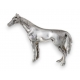 Cheval en argent par Silvant & Jones