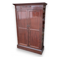 Armoire à fusils en acajou