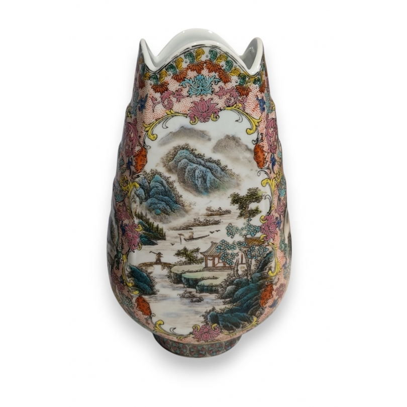 Vase en porcelaine chinoise Paysage