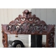 Miroir en bois sculpté italien