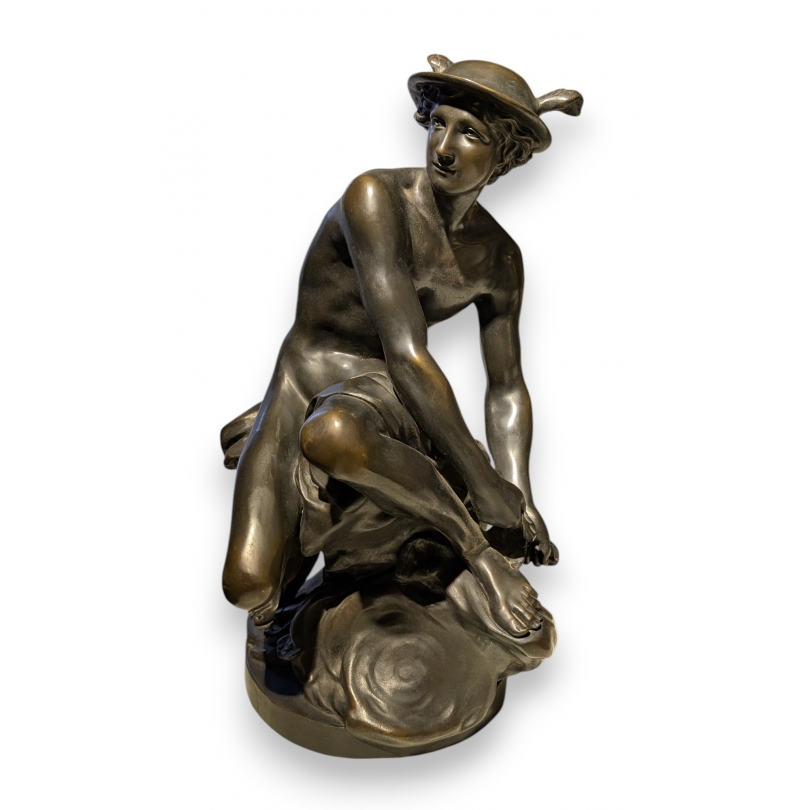 Bronze "Mercure" signé PIGALLE 1745