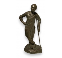 Bronze "Paysan à la bêche"