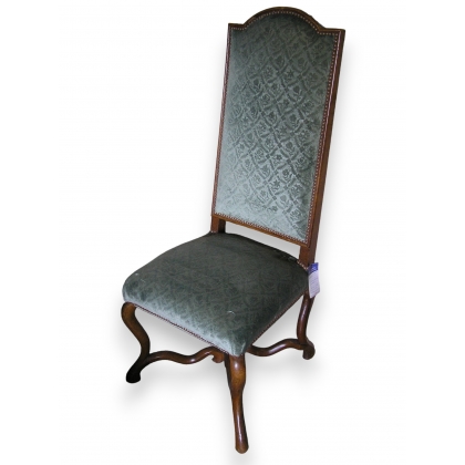 Chaise Louis XIII en noyer