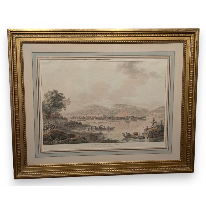 Print "Vue d'Yverdon" by ABERL