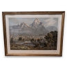 Reproduction d'une Gravure "Schwyz" par G. LORY