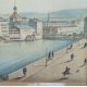 Gravure "Genève" par Ferdinand TOLLIN