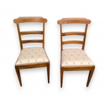 Paire de chaises Directoire