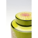 Boite ronde Bloom en porcelaine verte