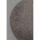 Pouf Pebble en tissu bouclé gris