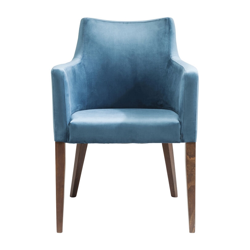 Fauteuil Mode en simili-cuir bleu