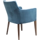 Fauteuil Mode en simili-cuir bleu