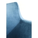 Fauteuil Mode en simili-cuir bleu