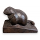 Bronze "Jeune marmotte" signé Robert HAINARD