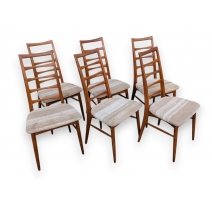 Suite de 6 chaises Lis par KOEFOED