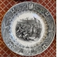 Suite de 12 assiettes "Napoléon" de Sarreguemines