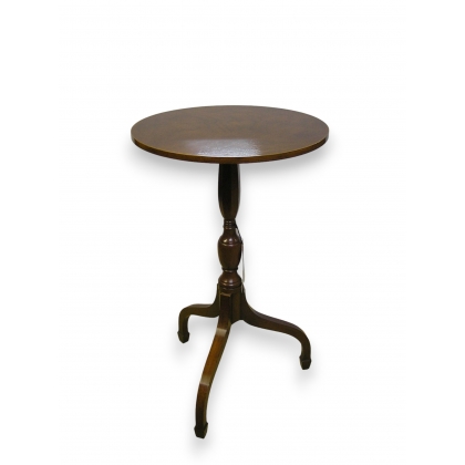 Table anglaise tripode en acajou