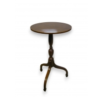 Table anglaise tripode en acajou