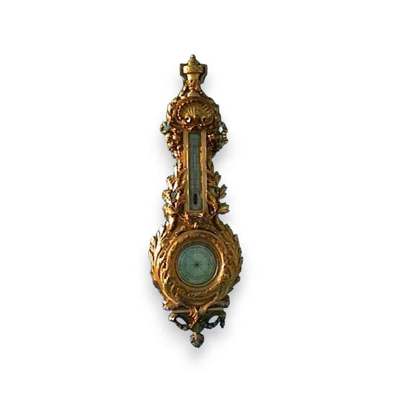 Louis XVI style barometer carv