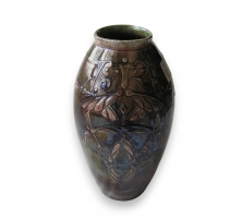 Vase de Thoune Art Nouveau en faïence