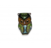 Hibou cloisonné