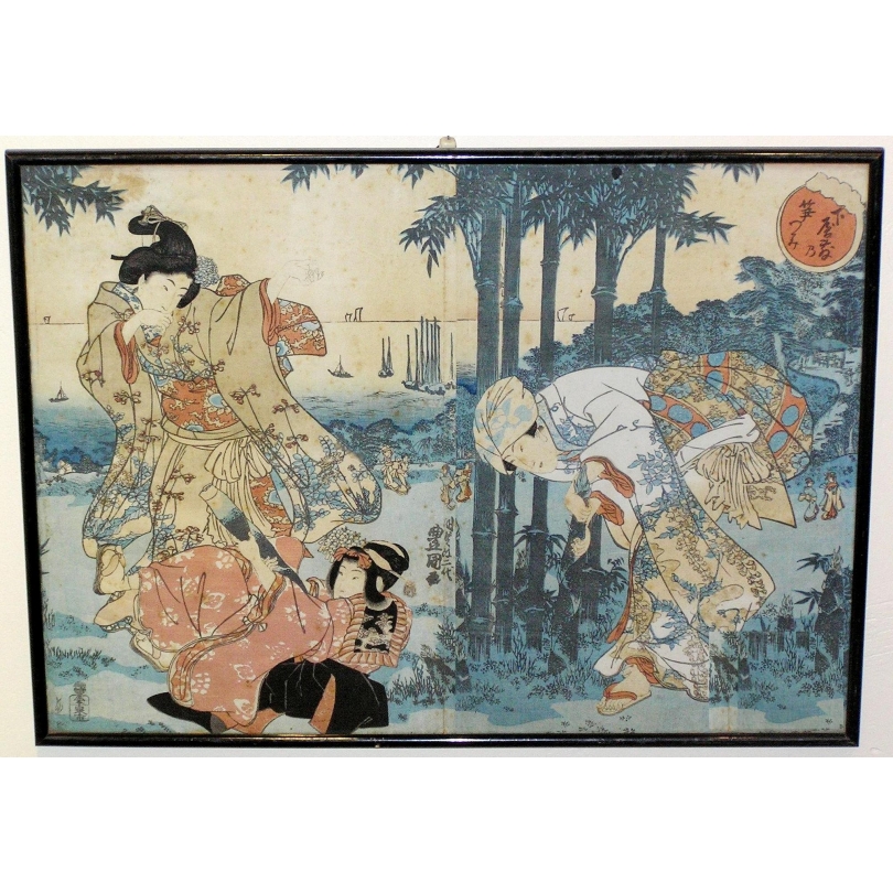 Tableau japonais - Moinat SA - Antiquités décoration