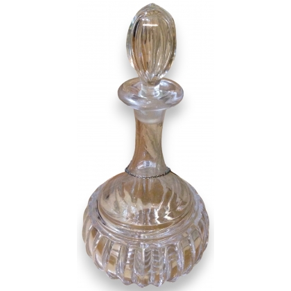 Carafe en cristal ronde