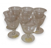 Lot de 8 verres à liqueur