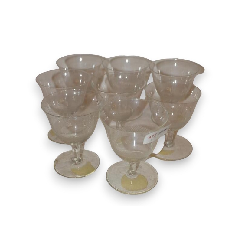 Lot de 8 verres à liqueur