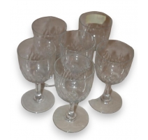 Lot de 6 verres à liqueur