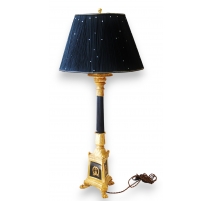 Lampe "Napoléon" bronze doré 24ct. et